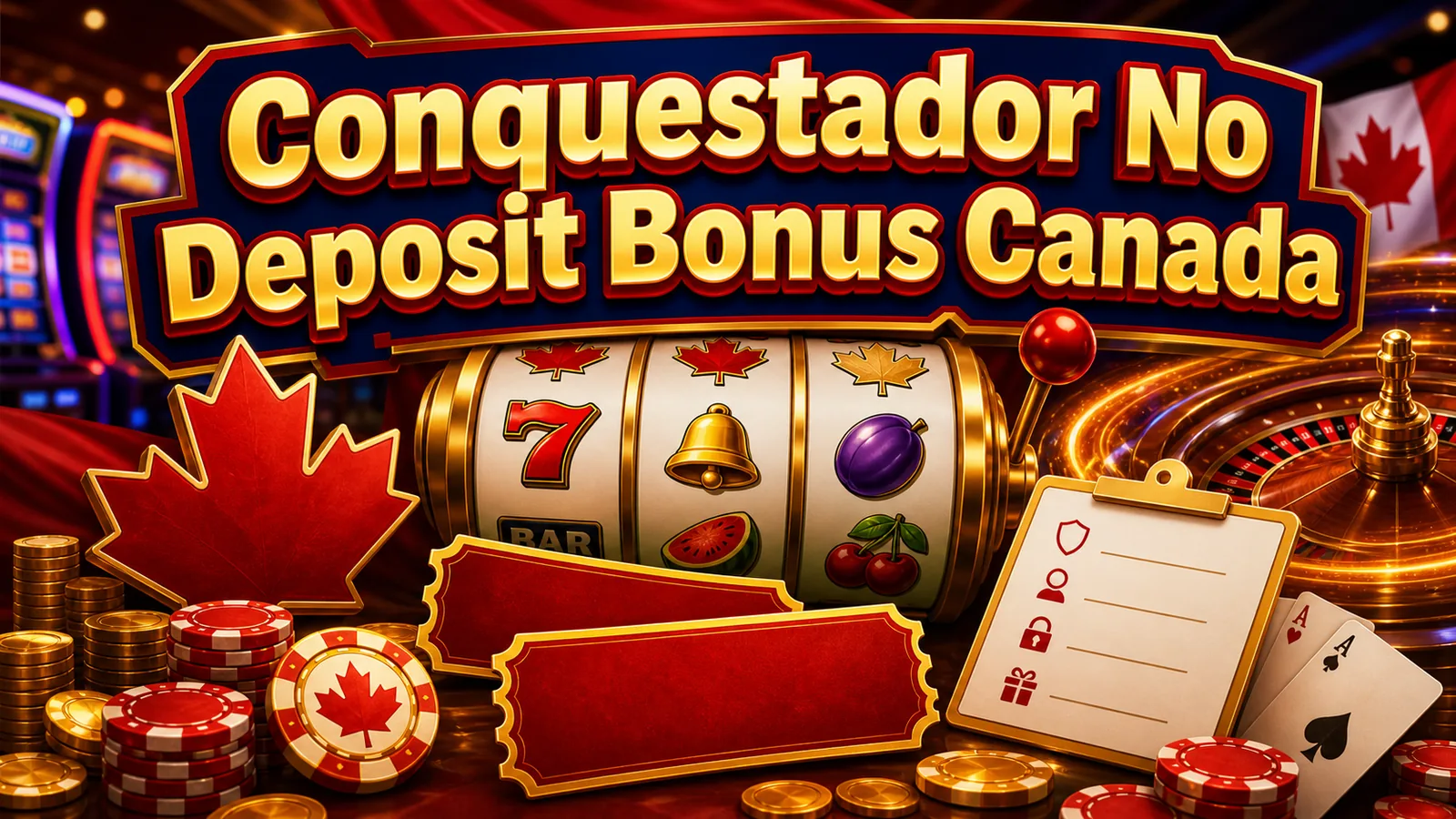 Free-spins slot reels with terms checklist